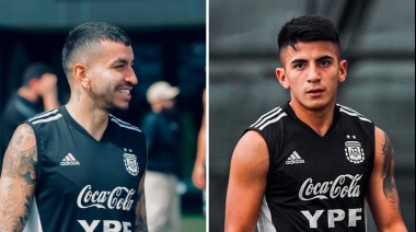 Ángel Correa y Thiago Almada se sumaron al seleccionado argentino en Doha