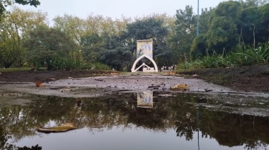 Cayeron más de 60 milímetros y se anuncia lluvia hasta la tarde