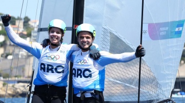 Segunda medalla para Argentina: Majdalani y Bosco ganaron la plata en vela
