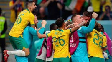 Australia le ganó a Dinamarca y logró una histórica clasificación