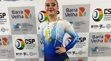 Una deportista necochense es nueva subcampeona sudamericana