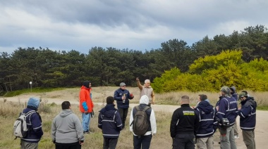 Para prevenir incendios, capacitan a Guardaparques sobre el reconocimiento de especies