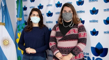 Rocío Mateo se reunió con la Intendenta de Moreno