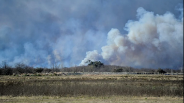 Seis provincias continúan con focos activos de incendios forestales