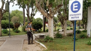 Quequén muestra su mejor cara al turismo con permanentes tareas de embellecimiento y mejora