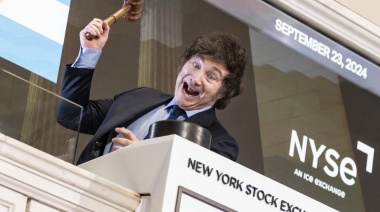 Cayeron las acciones argentinas en Wall Street tras el discurso de Milei en Nueva York
