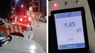 Labraron 66 actas de infracción en los operativos de Tránsito del fin de semana