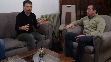 El Intendente recibió al director de la película rodada en Necochea