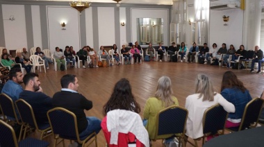 El Organismo Provincial de Niñez y Adolescencia capacitó al equipo de "Barrio Adentro"