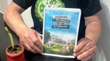 Daniel Haun presentará un libro vinculado a sus experiencias como veterinario.