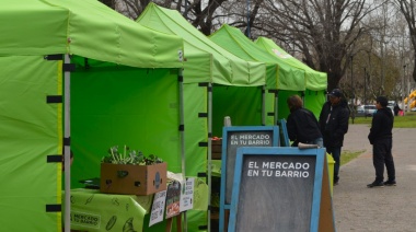 Por las condiciones climáticas, reprogramaron para este jueves la feria El Mercado