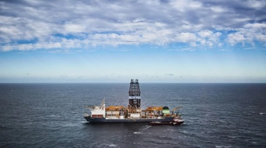 Cómo es el trabajo del buque Valaris frente a la costa marplatense
