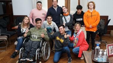 El Intendente agasajó a los Cuidadores de Playa tras ser reconocido a nivel internacional