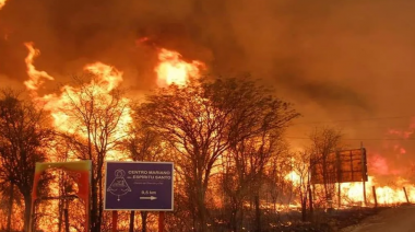 Incendios en Córdoba: 7 mil hectáreas quemadas y un detenido por iniciar el fuego
