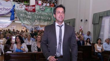 El Intendente juró en su segundo mandato y llamó a la unidad y al diálogo sincero