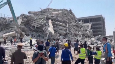 Un terremoto de magnitud 7,7 en Myanmar causó graves daños en el sudeste asiático