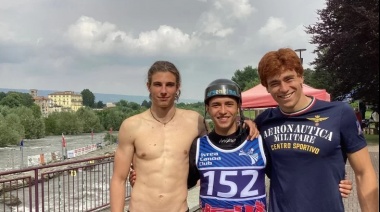 Manuel Trípano fue campeón en la Copa Europea de Canoa Slalom