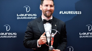 "Me costó casi toda mi carrera", Messi ganó el Premio Laureus y recordó el Mundial