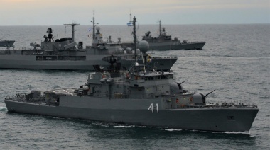 La Corbeta "Espora" está en Puerto Quequén y se puede visitar este fin de semana