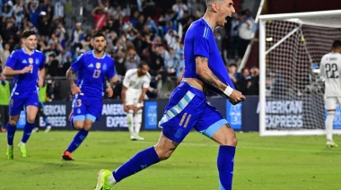 Argentina derrotó 3 a 1 a Costa Rica y batió su propio récord Fifa