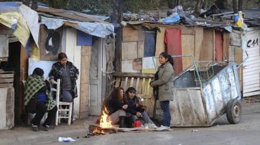 La pobreza bajó al 34,9% en febrero, un descenso del 12% en seis meses