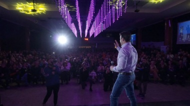 Una multitud se reunió en el Centro Vasco para celebrar la presentación de la lista de Nueva Necochea