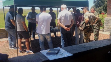 Amplían la red de vigilancia en la zona rural de Claraz con cámaras y botones antipánico