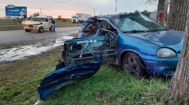 Murió un hombre en un choque frontal en la Ruta 88