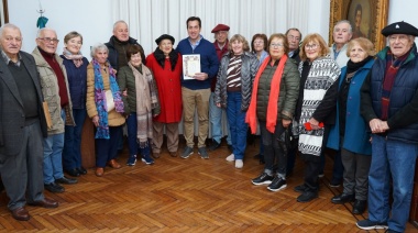 El Intendente tuvo un ameno encuentro con el grupo tradicionalista "Renacer"