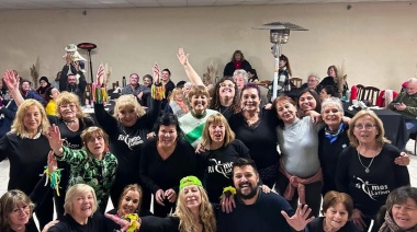 Más de 80 adultos mayores participaron de un Encuentro de Centros de Jubilados