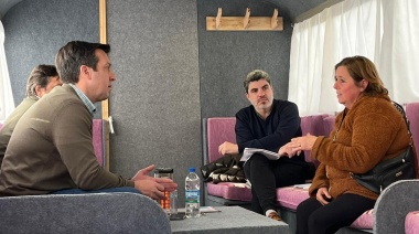 Con una variada agenda, el Intendente y su equipo se reunieron con los quequenenses