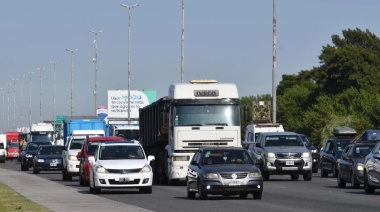Restringen circulación de camiones en las rutas bonaerenses por las vacaciones de invierno