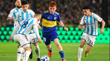 A pesar de ser algo superior, Boca no pudo con Racing en La Bombonera