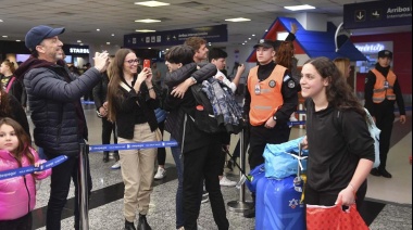 Regresaron 54 de los 200 alumnos argentinos varados en Israel