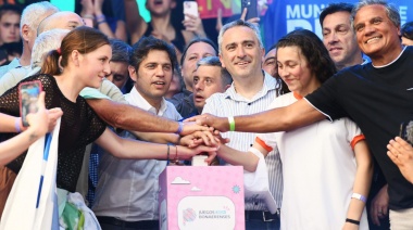 El Intendente compartió con Kicillof la apertura de las finales en Mar del Plata