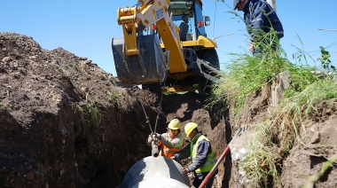 Una millonaria obra de pluviales seguirá mejorando la calidad de vida en los barrios