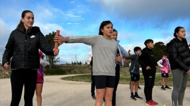 La Pista Municipal fue sede de un encuentro de formación junto a San Cayetano