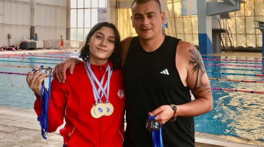 Guadalupe Angiolini ganó 12 medallas en el Provincial de Federados