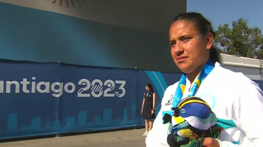 Araceli Rotela ganó la final de los 100 metros y es bicampeona Parapanamericana