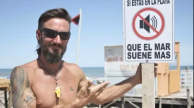 Zona libre de parlantes: la novedosa iniciativa en una playa de Claromecó