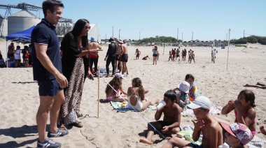 El Intendente compartió con 400 niños el primer cierre de la Escuelas Abiertas en Verano