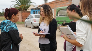 La comuna realizó un relevamiento habitacional en el Barrio "Solidaridad VI" de Quequén