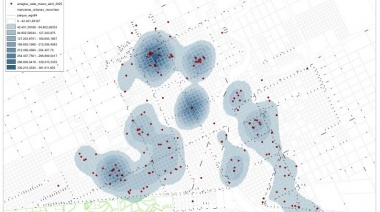 Utilizan mapas de calor para diagnosticar en tiempo real la situación de las calles