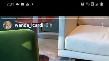 Wanda publico una foto sin su anillo de boda