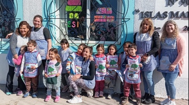 Jornada de Educación Ambiental Integral en el Jardín 907 de Santamarina