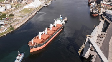 Puerto Quequén mejoró su operatoria un 33% interanual