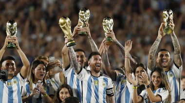 La Selección Argentina vivió una fiesta emotiva y monumental