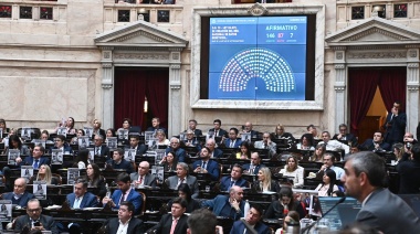 Diputados confirmó el veto presidencial y hubo represión fuera del Congreso