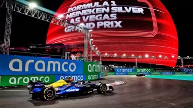 Colapinto terminó en el 14° lugar en Las Vegas y Verstappen se consagró campeón