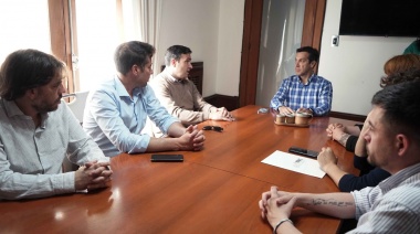 El Intendente recibió al presidente del IPAC para dar impulso al cooperativismo en Necochea